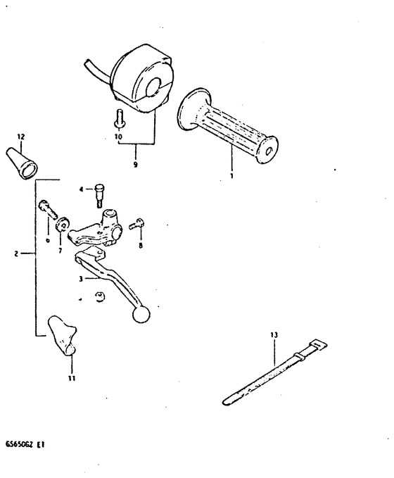 Left handle switch