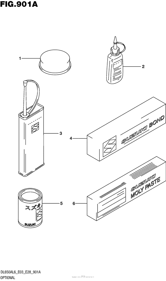 DL650 (ABS) Дооснащение -опции