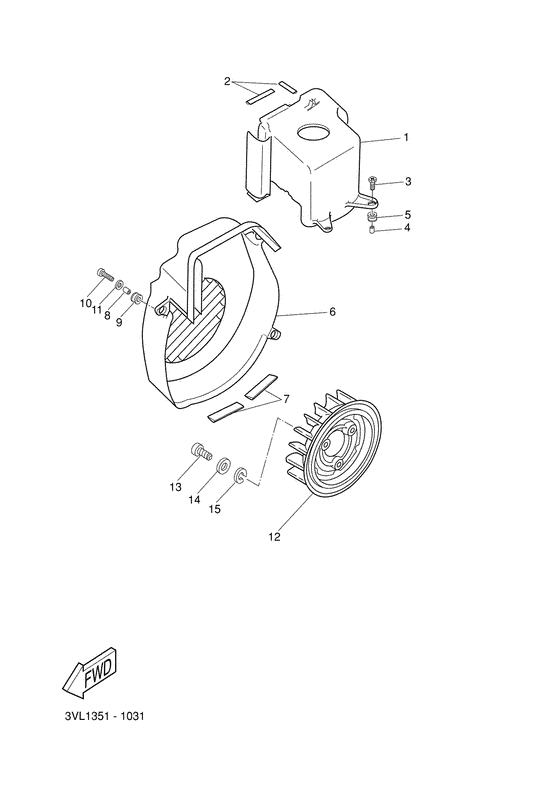 Air shroud. fan