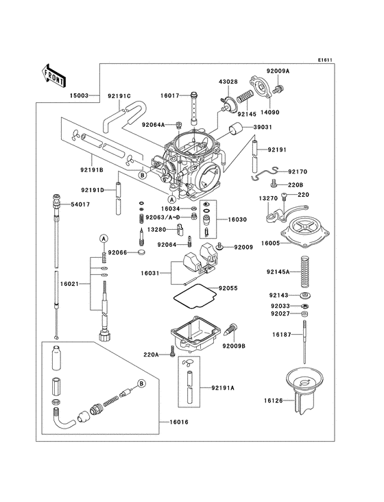 Carburetor assy