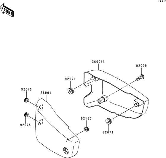  Боковые обтекатели