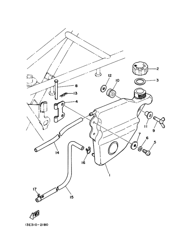 Oil tank assy