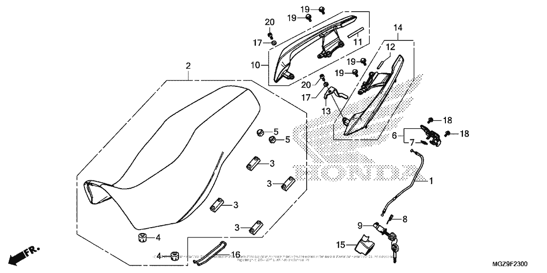 Seat + Rear Grip
