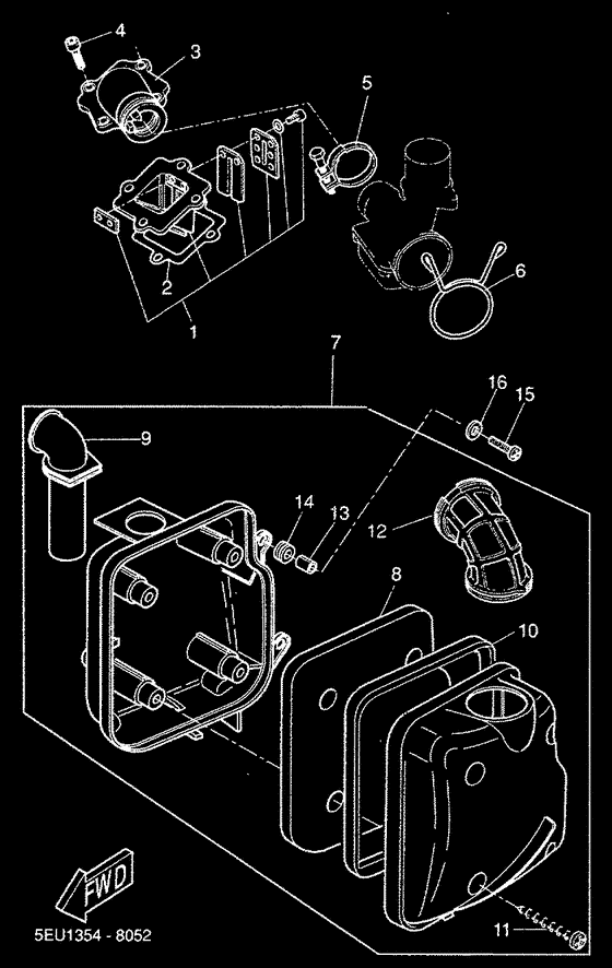 YH50 Впускная система