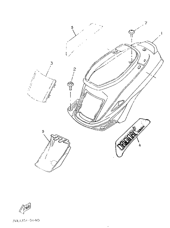 Side cover / oil tank