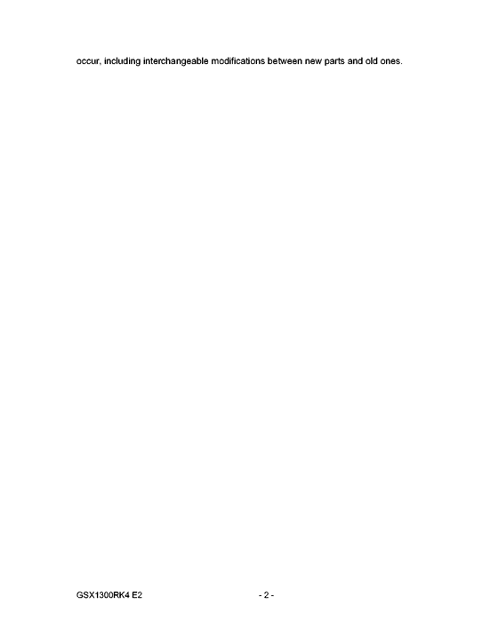 GSX1300R Catalog preface