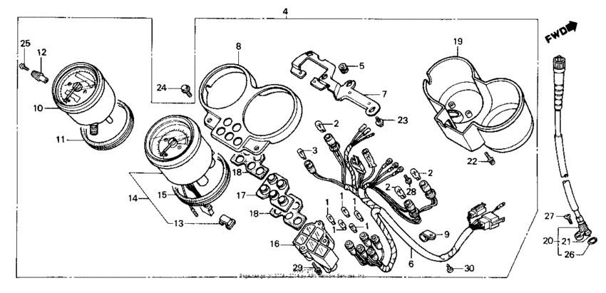 VF750C Приборы