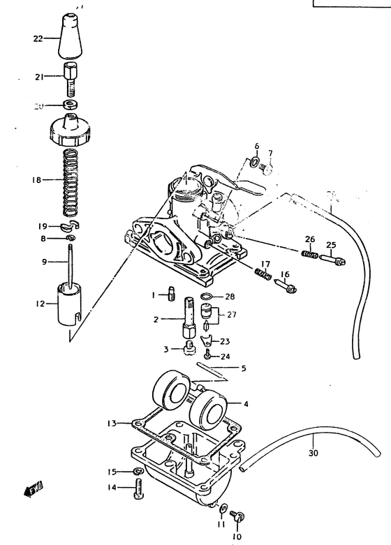 Carburetor assy