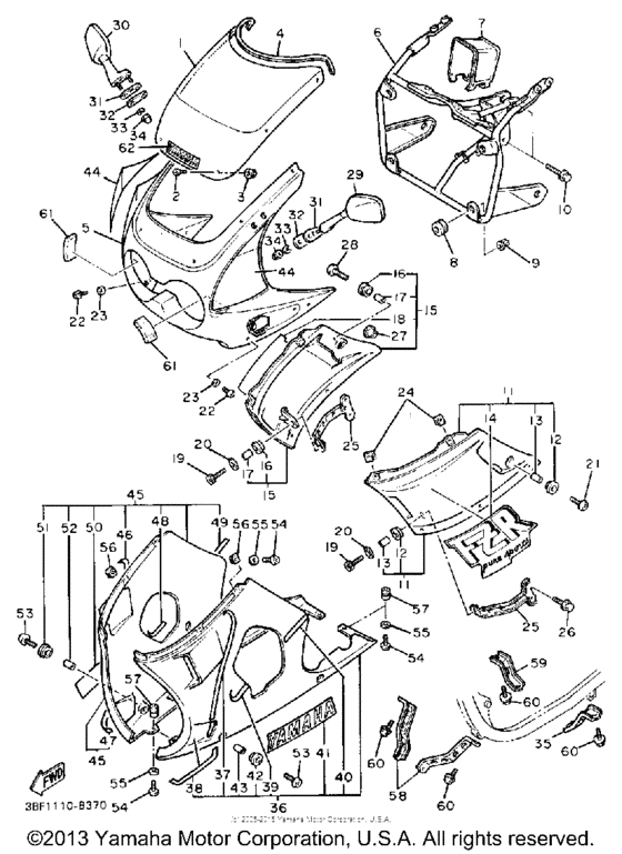 Fairing-cowling