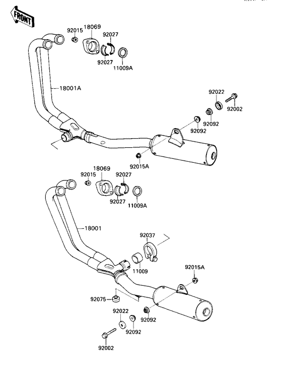 Muffler comp