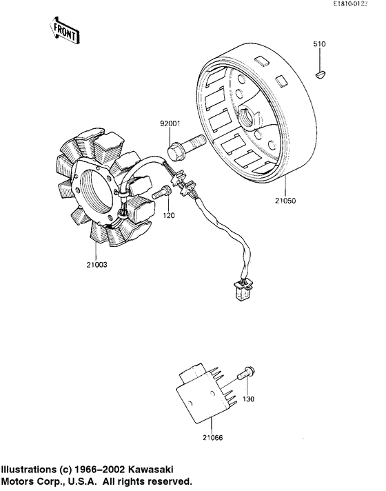 KL250 Generator / regulator