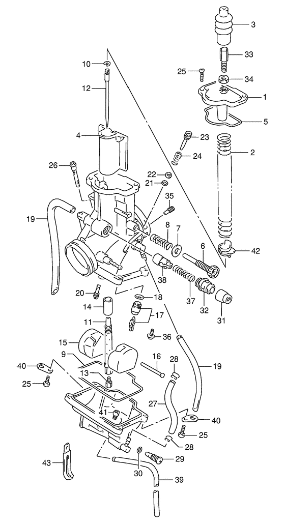 Carburetor assy