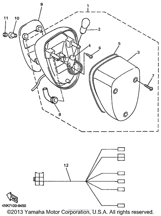 XVZ13LTKC Фонарь