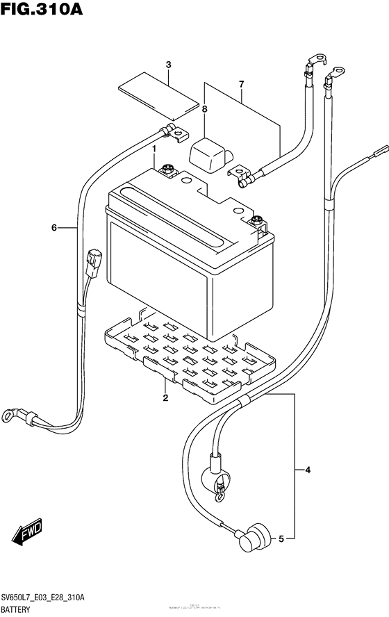 Battery (Sv650L7 E03)