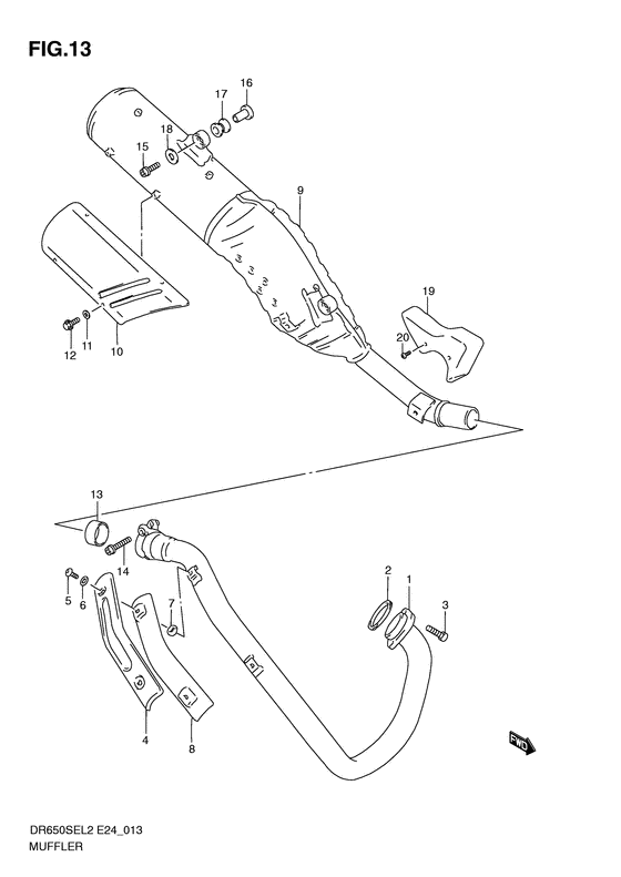 Muffler comp