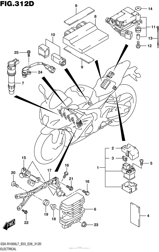 Electrical (Gsx-R1000Al7 E03)