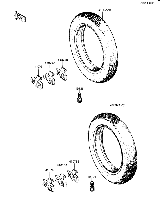 KZ1100 Покрышки