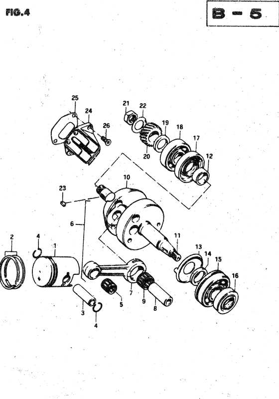 Piston - crankshaft