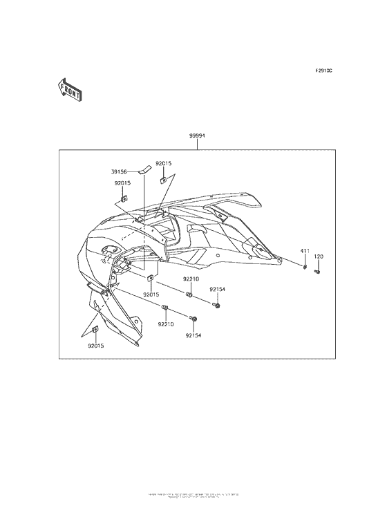 Accessory (Carbon Cowling Kit)(Xhf)