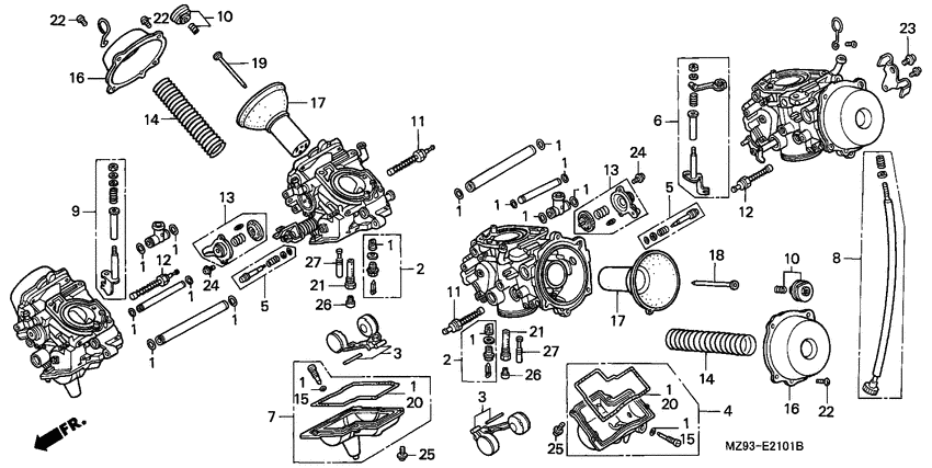 Carburetor assy