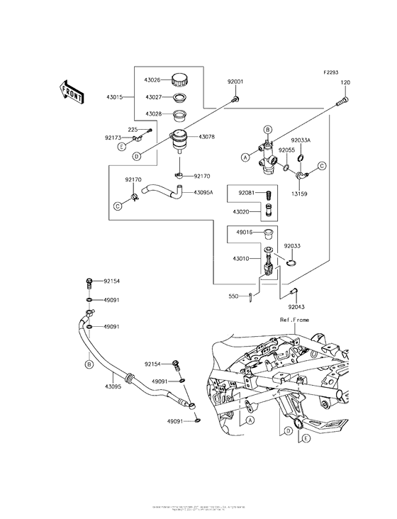  Задний торм цилиндр