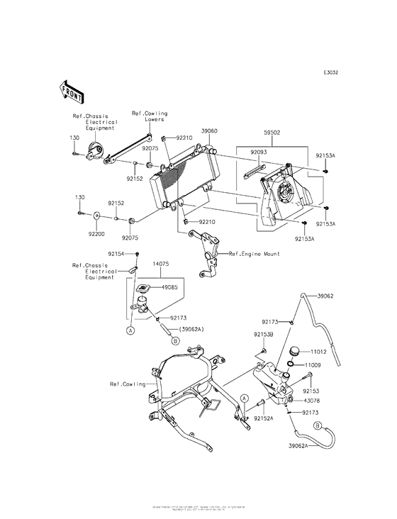 EX300 Радиатор