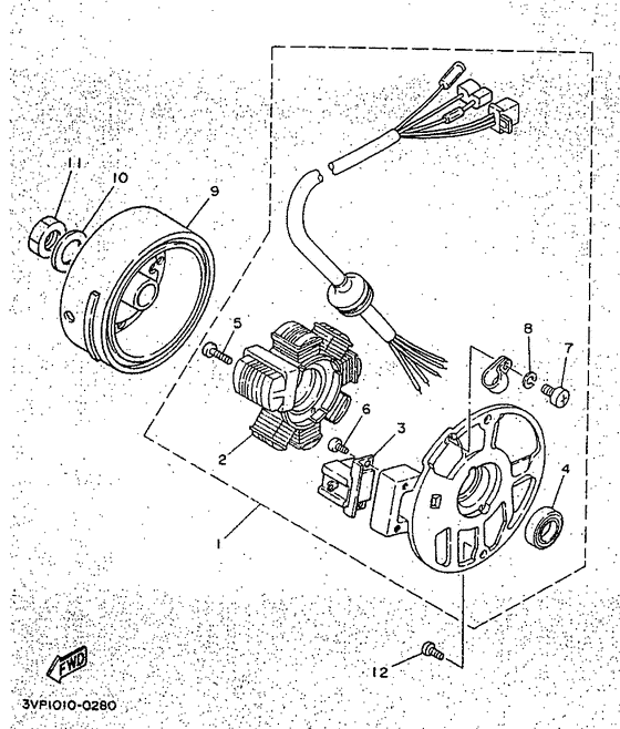 YN50R Генератор