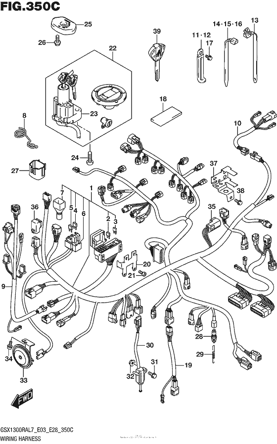 Wiring Harness (Gsx1300Ral7 E33)