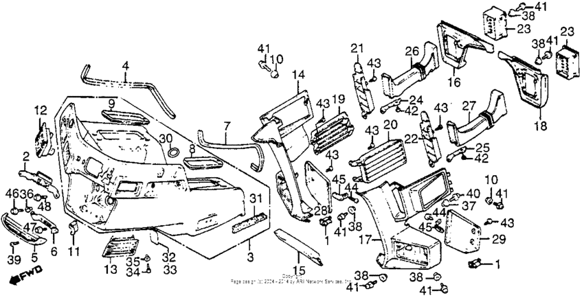 Gl1200l fairing 85