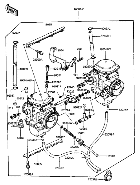 Carburetor assy