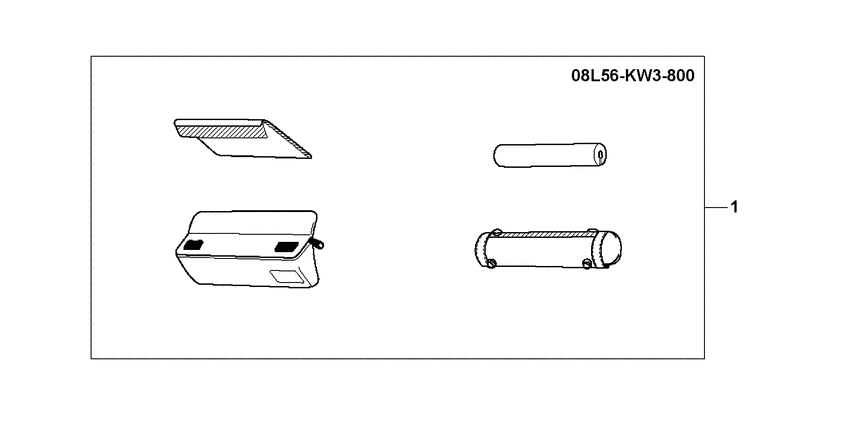 XL1000V (ABS) Handle pocket dx