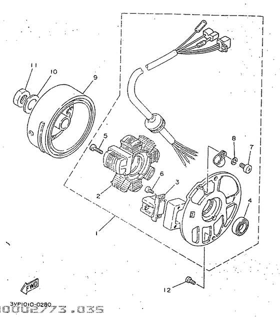 YN50R Генератор