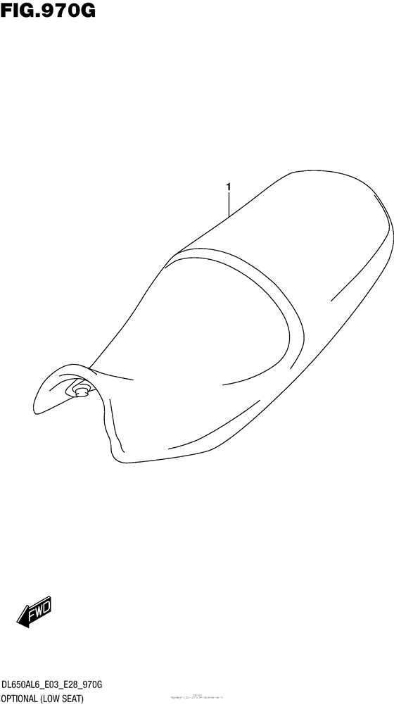 DL650 (ABS) Optional (Low Seat) (Dl650Xal6 E33)