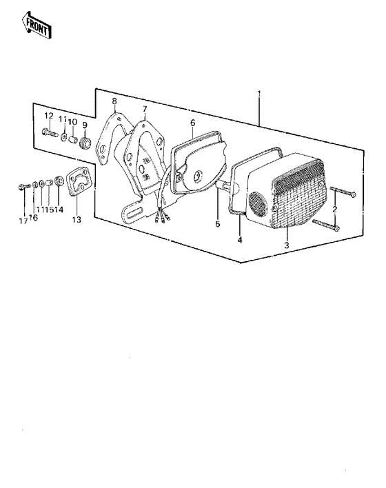 Taillight unit ass`y