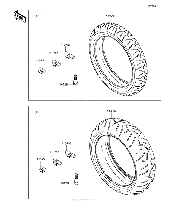 ZX636 Покрышки