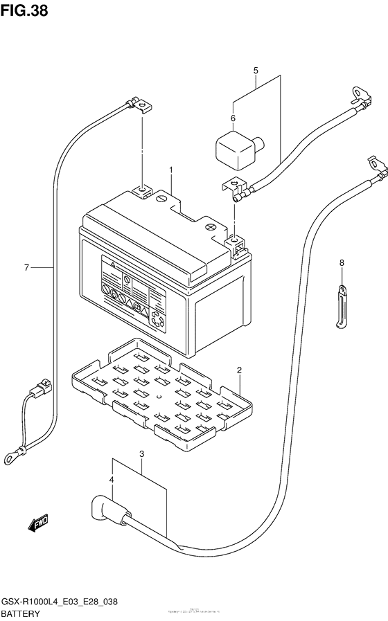 Battery (Gsx-R1000L4 E33)