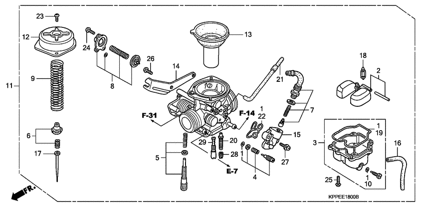 Carburetor assy