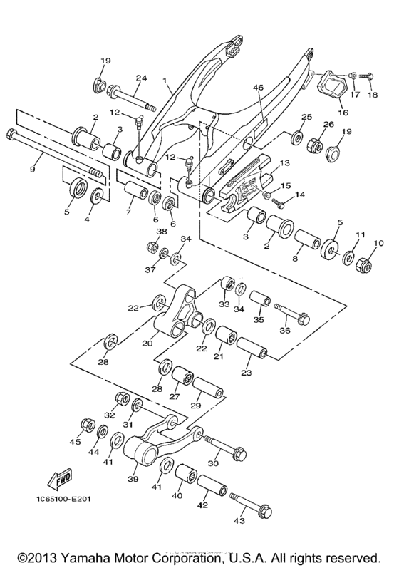 TTR230V Бугель