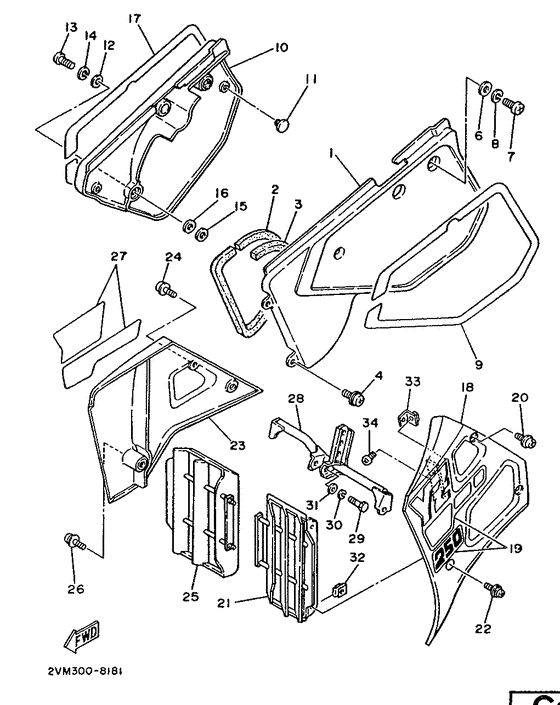 Side cover / oil tank