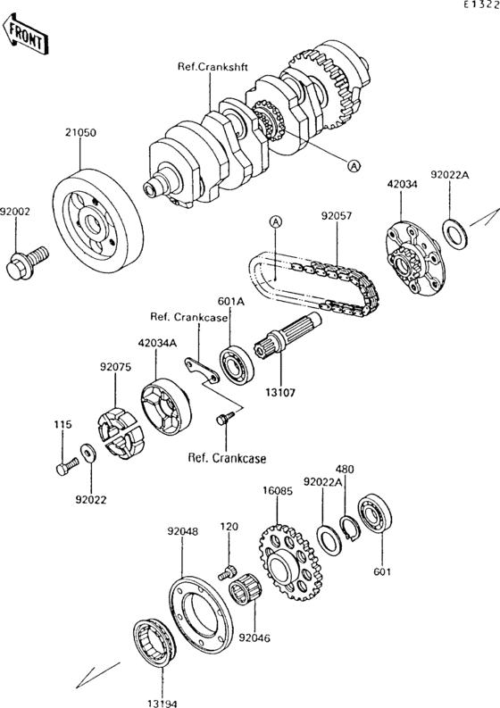 Secondary shaft
