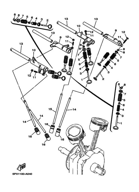 XV1700A XV17AS Клапан