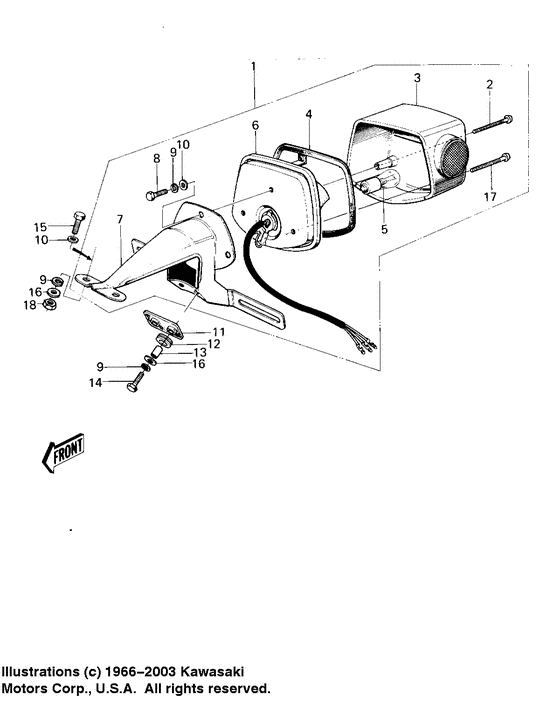 Taillight unit ass`y