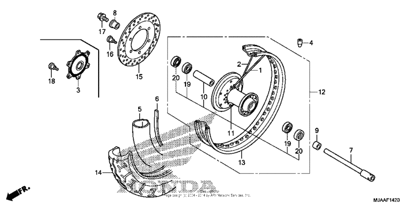 Front wheel (1)