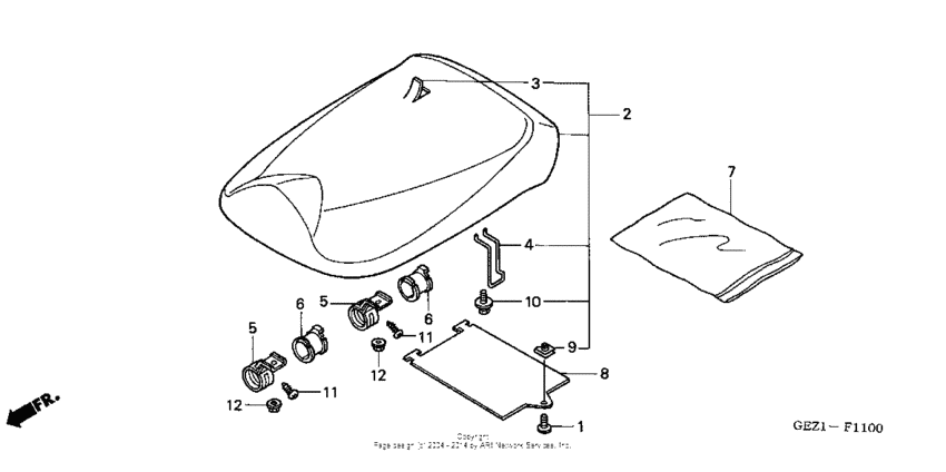 NPS50 Сиденье