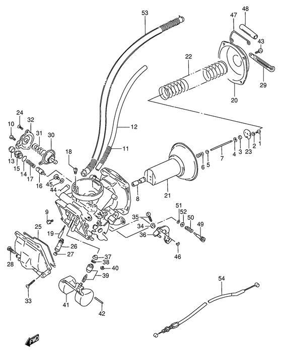 Carburetor assy