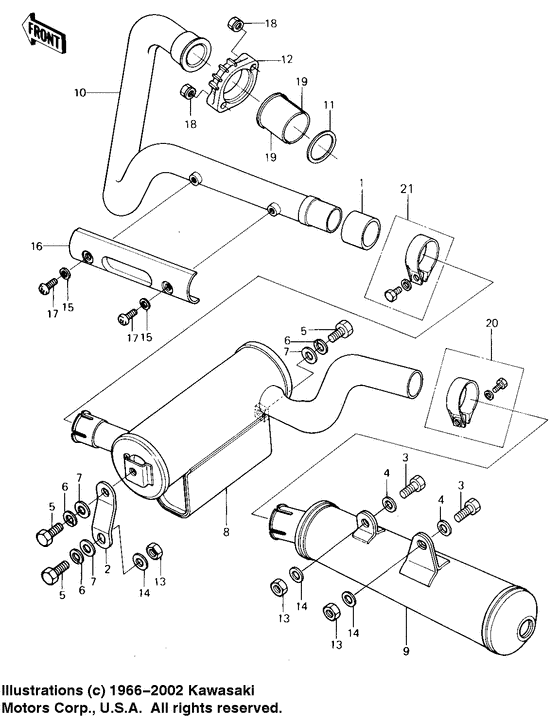 Muffler comp