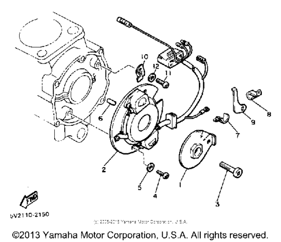 XJ650RJ Pickup coil governor