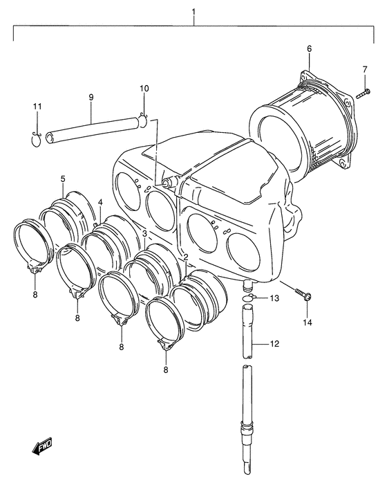 GSX600 Воздухоочиститель