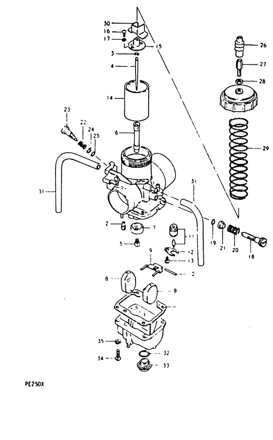 Carburetor assy