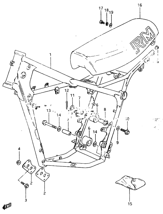Frame - seat